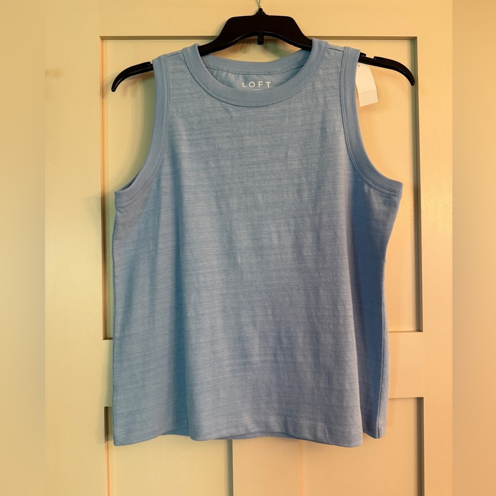 LOFT Light Blue Tank Top
